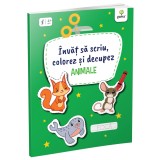 Animale. Invat sa scriu, colorez si decupez, Gama