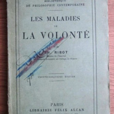 Th. Ribot - Les maladies de la volonte (1926)