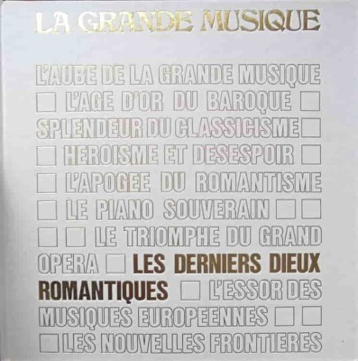 LES DERNIERS DIEUX ROMANTIQUES DE BRAHMS A TCHAIKOVSKY-LAURA LOVISETTI FUA-241916 foto