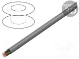 Cablu HELUKABEL PURO-JZ 18x1mm&sup2; neecranat 300V/500V gri litat