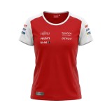 Toyota Gazoo Racing tricou de dama redwhite WEC 2026 - XS
