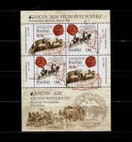 RO 2020 LP 2280b &quot;Europa - Vechi rute postale&quot; , colita 831 II , MNH, Nestampilat