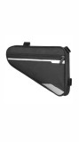 Geanta bicicleta impermeabila, cu buzunar pentru telefon, 30x21x5cm, negru Household NewTrend