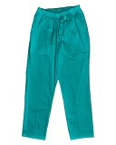Cumpara ieftin Pantaloni Medicali cu Elastic Pe Stil, Turcoaz cu Elastan - XL, talia-1-100cm