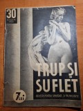 Revista trup si suflet 13 noiembrie 1936-revista pentru sanatatea si frumusete