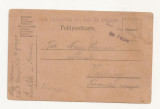 D2 Carte Postala Militara k.u.k. Imperiul Austro-Ungar, 1917, Regiunea Torontal, Circulata, Printata