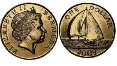Bermuda 2009 - 1 dollar UNC foto