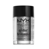Sclipici Fata Corp NYX Glitter 10 Silver, 2.5g. Sclipici Profesional Make-up, Festivaluri