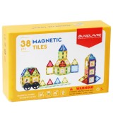 Set de constructie magnetic 3D 38 piese MAGPLAYER