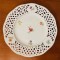 FARFURIE DIN PORTELAN FIN- DECOR FLORI- MARCAJ BURG LINDAU D19,5CM
