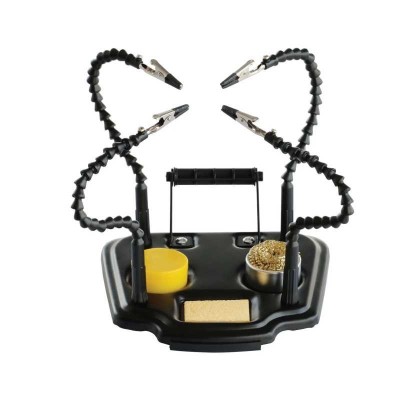 Suport de lipit 4 brate flexibile cu cleme de crocodil cauciucate ZD-11M-1 foto