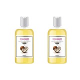 Set 2x Sampon EdenTouch Premium Controlul Caderii cu cocos, 300 ml