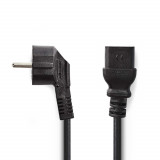 Cablu alimentare Nedis Schuko tata - IEC-320-C19 2m negru