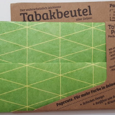 Portofel pentru tutun - Triangles Outlines Green | Paprcuts