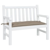 Perna Banca Gradina Gossi 100x50x7 cm Gri Taupe Oxford Poliester Exterior