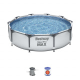 Piscină Bestway Steel Pro MAX, 56408, pompă, 3,05x0,76 m