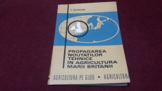 T MARIAN - PROPAGAREA NOUTATILOR TEHNICE IN AGRICULTURA MARII BRITANII