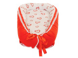 Baby Nest Hearts-Red White, MyKids