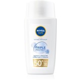 Nivea Sun Triple Protect crema hidratanta usoara plaja SPF 50+ 40 ml