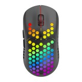 Mouse Nou IBLANCOD BL110, 3200dpi, 5 Butoane, RGB, Negru, Wireless NewTechnology Media