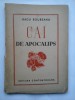 CAI DE APOCALIPS - Radu BOUREANU - Editura Contemporana - Carte Veche 1930 - Bibliofilie Rara