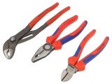 Set Clești Tăiere Universali Cobra 3 Bucăți, KNIPEX