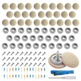 Set Reparatie Plafon Auto pentru Tapiseria Plafonului Desprinsa - Bej - 30buc