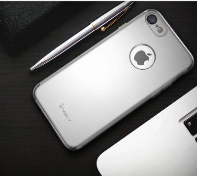 Husa IPAKY Office Style Full Protection - Hybrid - iPhone 7 (Silver) foto