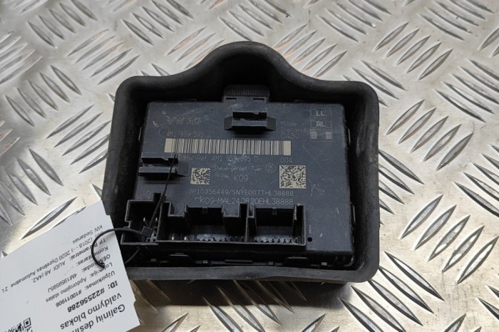 Modul de control ușă dreapta spate AUDI A6 4A2, C8 2020 OEM: 4M1959595J,4M1959595D 22556288