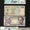 Set 5 bancnote de prin lume adunate (cele din imagini) #89