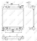 NRF 53079 Radiator, racire motor