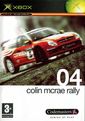 Joc XBOX Colin MCRae Rally 04 de colectie retro foto