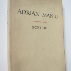 Scrieri 2 - Versuri - Adrian Maniu