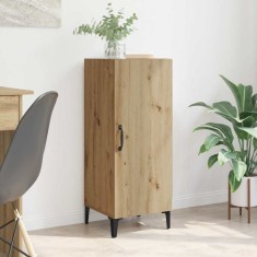 vidaXL Bufet stejar artizanal 34.5 x 34 x 90 cm Lemn compozit 880926