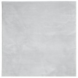 Cumpara ieftin Covor HUARTE, fir scurt, moale si lavabil, gri, 240x240 cm