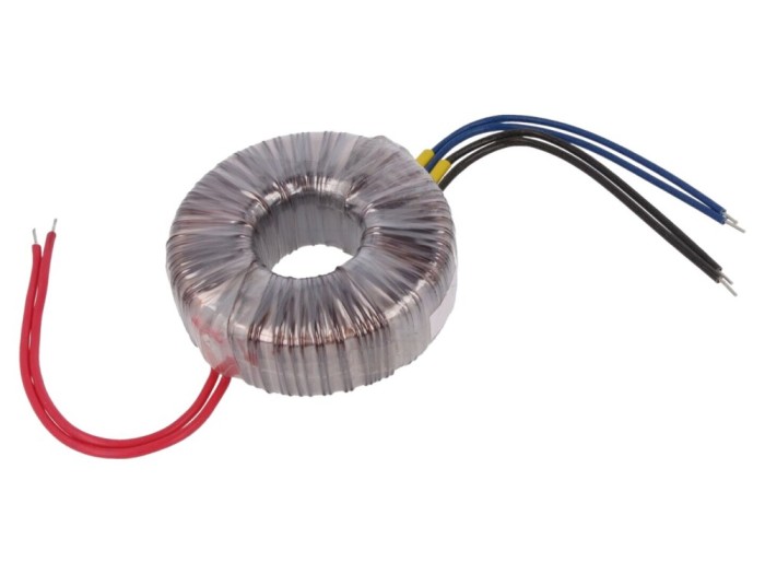 Transformator toroidal 100VA 230V 8V