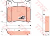 Set placute frana,frana disc PEUGEOT 406 Estate (8E/F) (1996 - 2004) TRW GDB1276