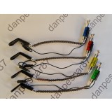 SET 4 Hangere (Swingere) cu lanț din oțel SW18B cu iluminare