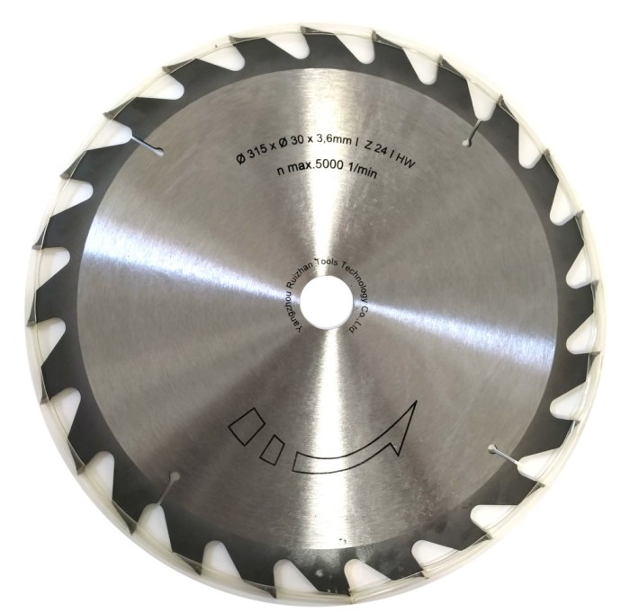 Panza ferastrau circular pentru lemn, PAL, 315x30x3.6mm, 24T ProAdvanced PowerfulTools