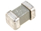 Siguranţă ceramică SMD 800mA 250V alamă, SIBA