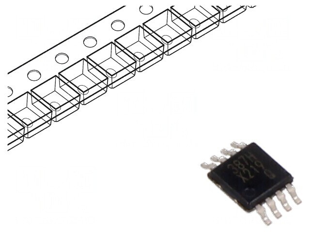 Comutator analogic SPDT IC VSSOP8 1 Ch 4,5&divide;18VDC 4,5&divide;36VDC
