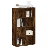 vidaXL Bibliotecă, stejar fumuriu, 60x24x101,5 cm, lemn prelucrat