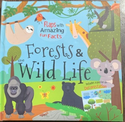 Forests&amp;amp;wild life (Paduri si viata salbatica -carte cu ferestre, in engleza) foto
