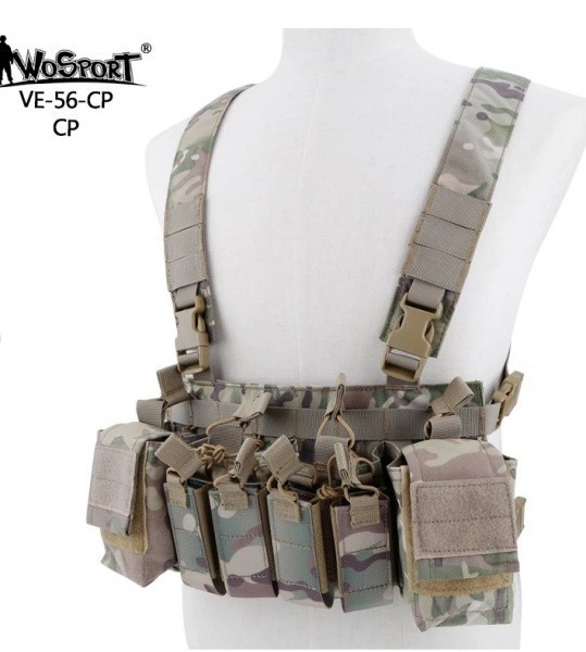 WST Tactical Chest Rig D3CRX - MC [WOSPORT]