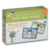 Invat usor la mate. 50 de harti mentale, volumul 2. Clasele 3-5 - Stephanie Eleaume-Lachaud