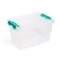 Cutie Depozitare, Model Transparentă, Plastic, Capacitate 7L, Dimensiuni 30x21x17cm
