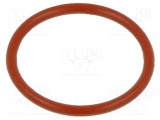 Garnitură O-ring silicon roșie 3mm &Oslash;200mm pentru temperaturi -60&divide;160&deg;C ORING USZCZELNIENIA TECHNICZNE