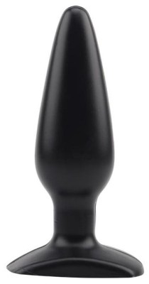 Dop Anal My Ass M PVC Negru 14 cm foto