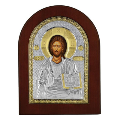 Icoana Iisus Hristos 9.5&amp;amp;#215;7.5 cm Auriu COD: 2929 foto