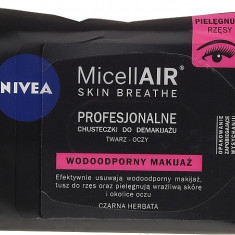 Nivea servetele umede demachiante 20buc micelar expert waterproof